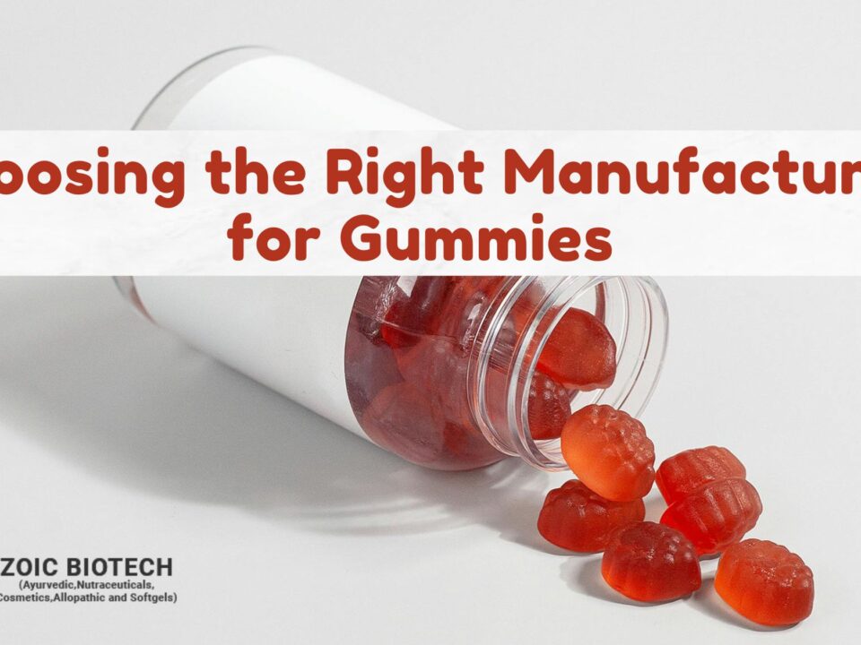 Choosing the Right Manufacturer for Gummies