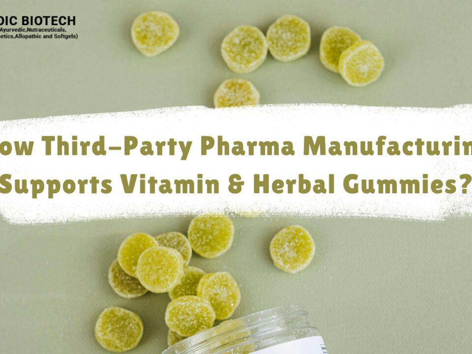 Third-Party Pharma Manufacturing Supports Vitamin & Herbal Gummies