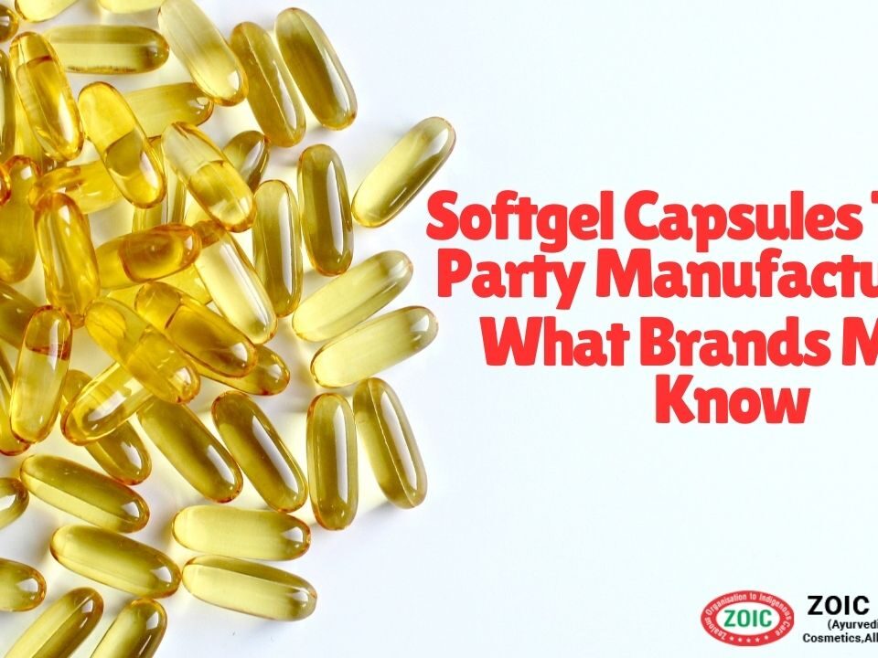 Softgel Capsules Third-Party Manufacturing