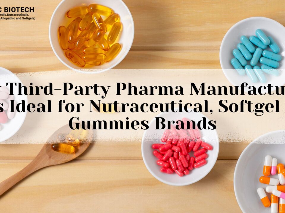 Third-Party Pharma Manufacturing Is Ideal for Nutraceutical, Softgel and Gummies Brands