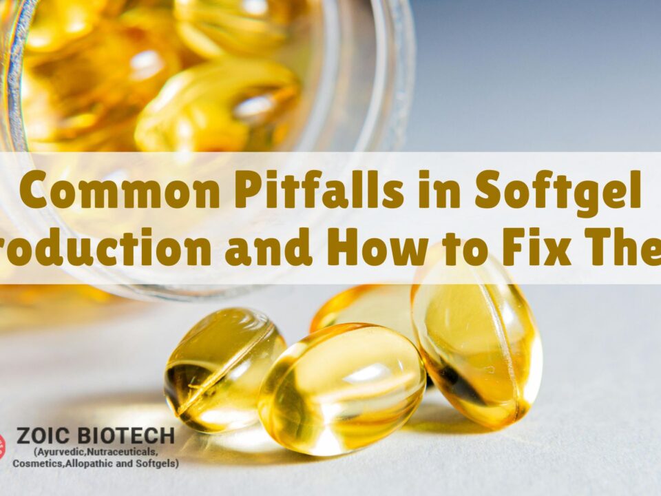 Common Pitfalls in Softgel Production and How to Fix Them