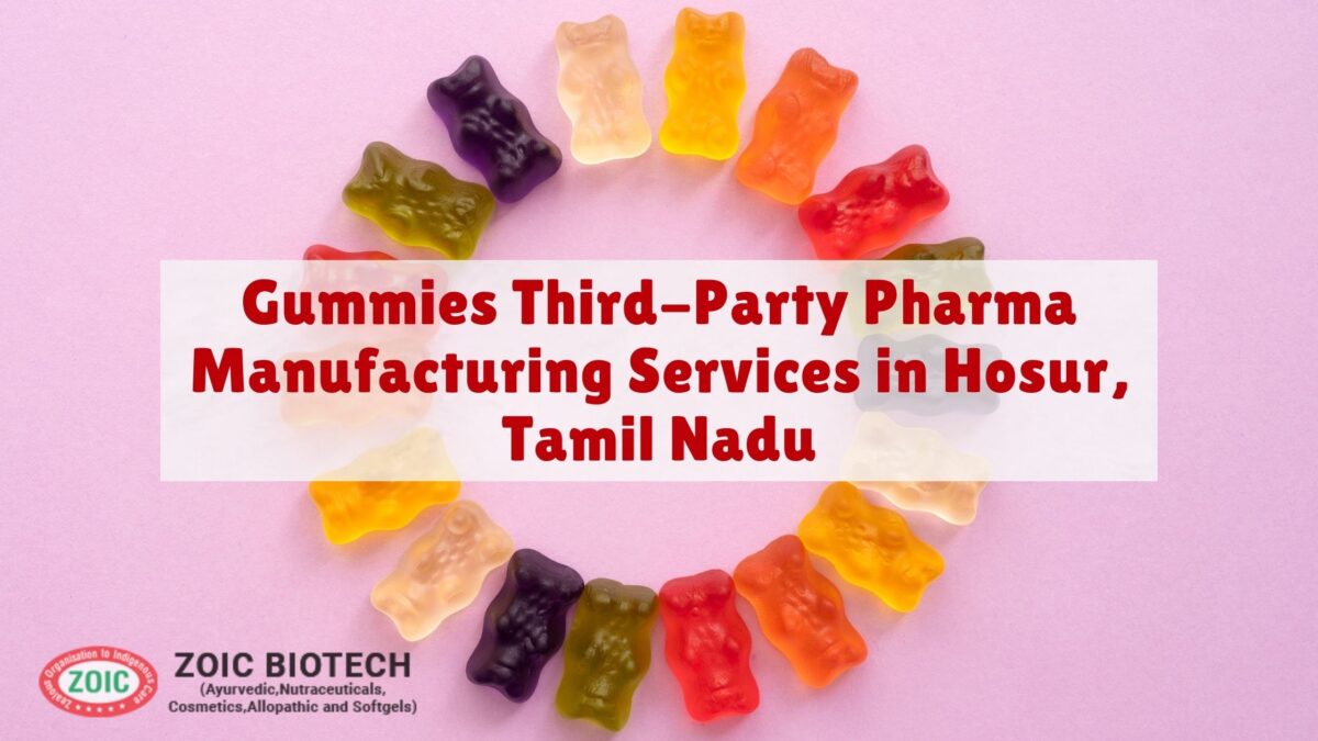Gummies Third-Party Pharma Manufacturing Services in Hosur, Tamil Nadu