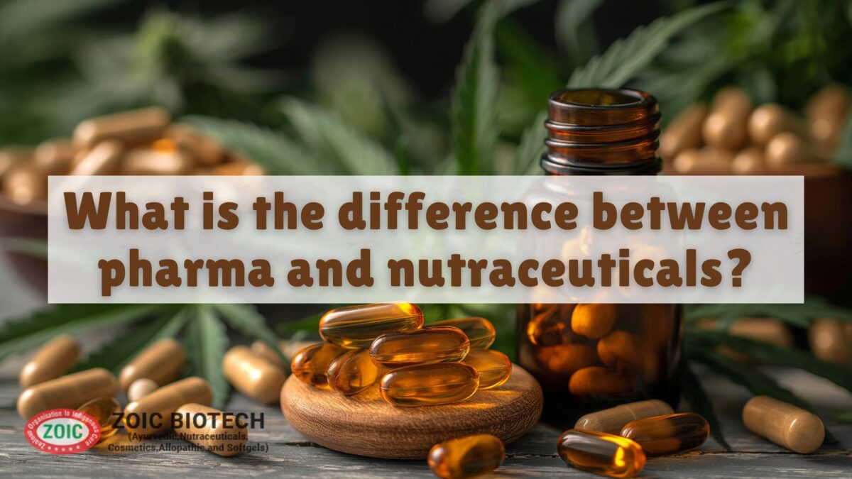 Difference Between Pharma and Nutraceuticals