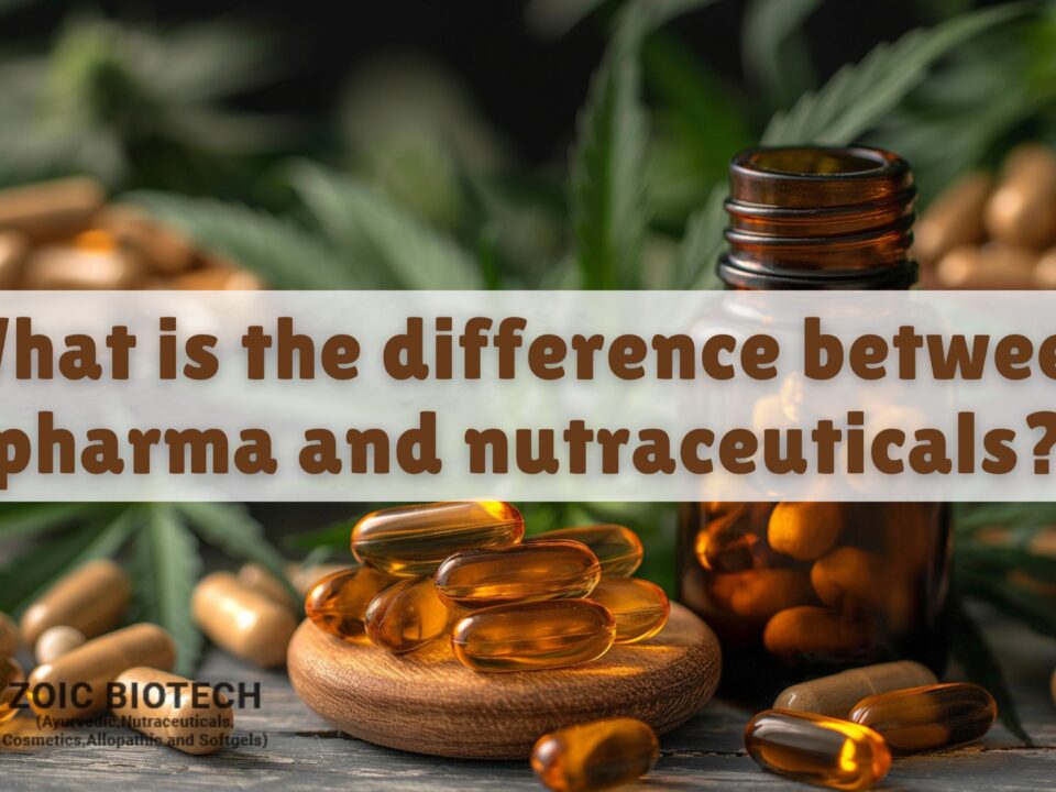 Difference Between Pharma and Nutraceuticals