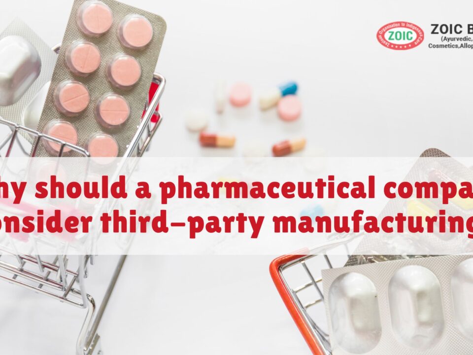 Why should a pharmaceutical company consider third-party manufacturing?