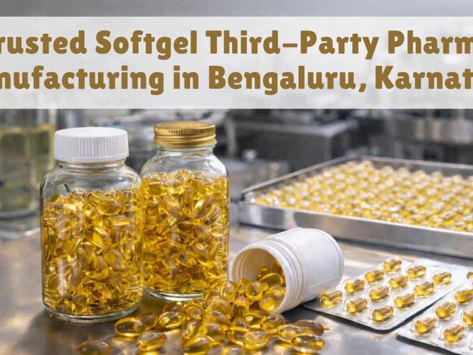 Trusted Softgel Third-Party Pharma Manufacturing in Bengaluru, Karnataka